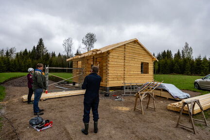 karhunpesa sauna katto 14