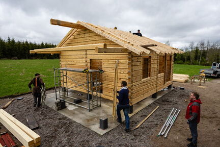 karhunpesa sauna katto 28