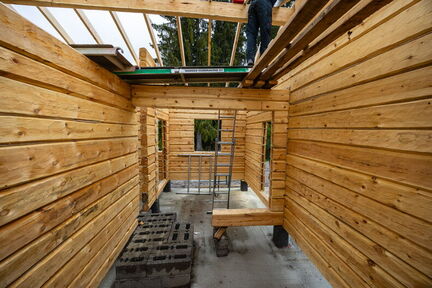 karhunpesa sauna katto 33
