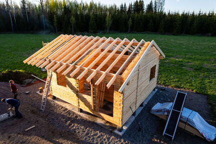 karhunpesa sauna katto 57