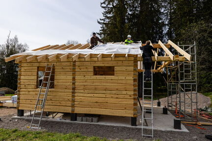 karhunpesa sauna katto 72