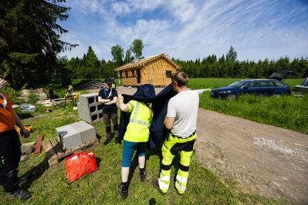 karhunpesa sauna piippu 20